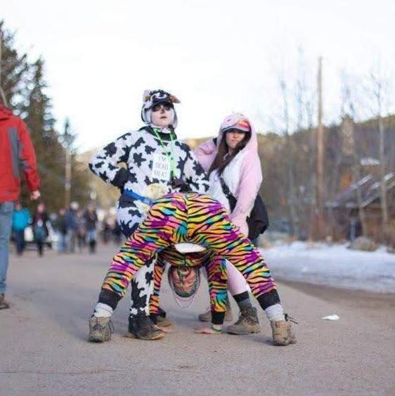 Attending the "Frozen Dead Guy Days" festival with Hanna & Bobby in Netherland, Colorado (March, 2019)