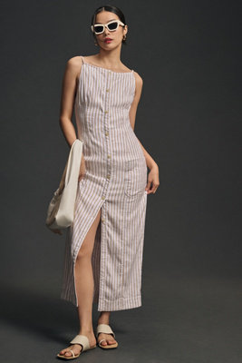 The Colette Midi Dress: Linen Edition