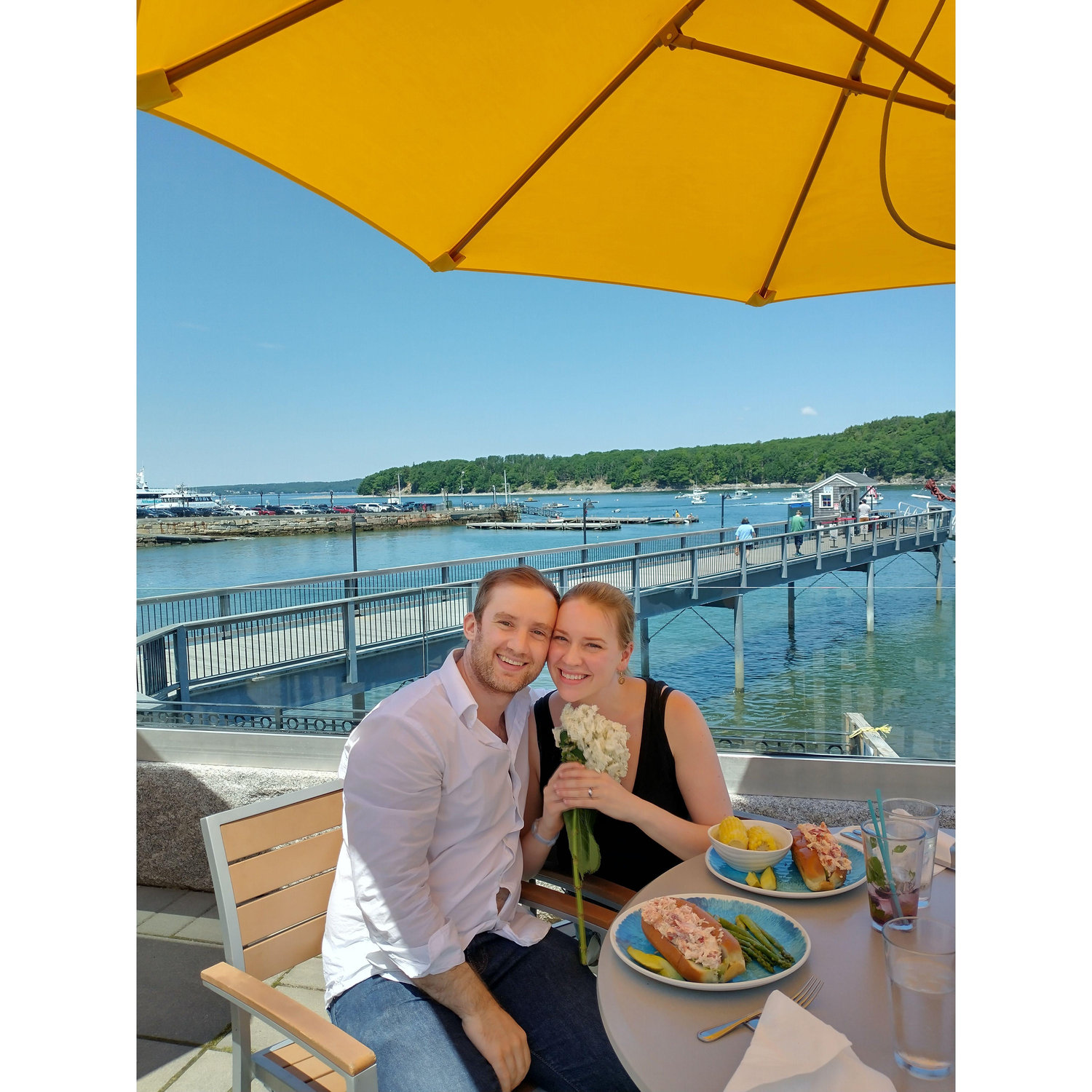 A celebratory engagement brunch!
