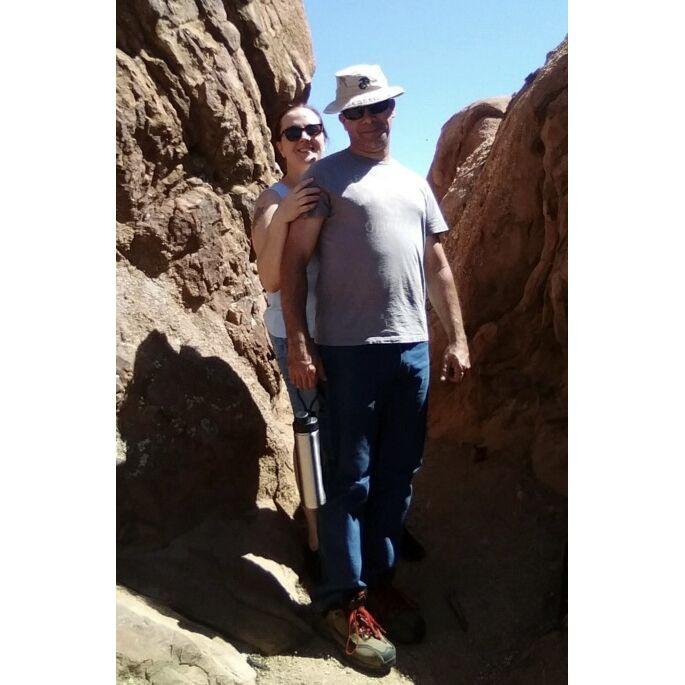 Hiking at Vasquez Rocks