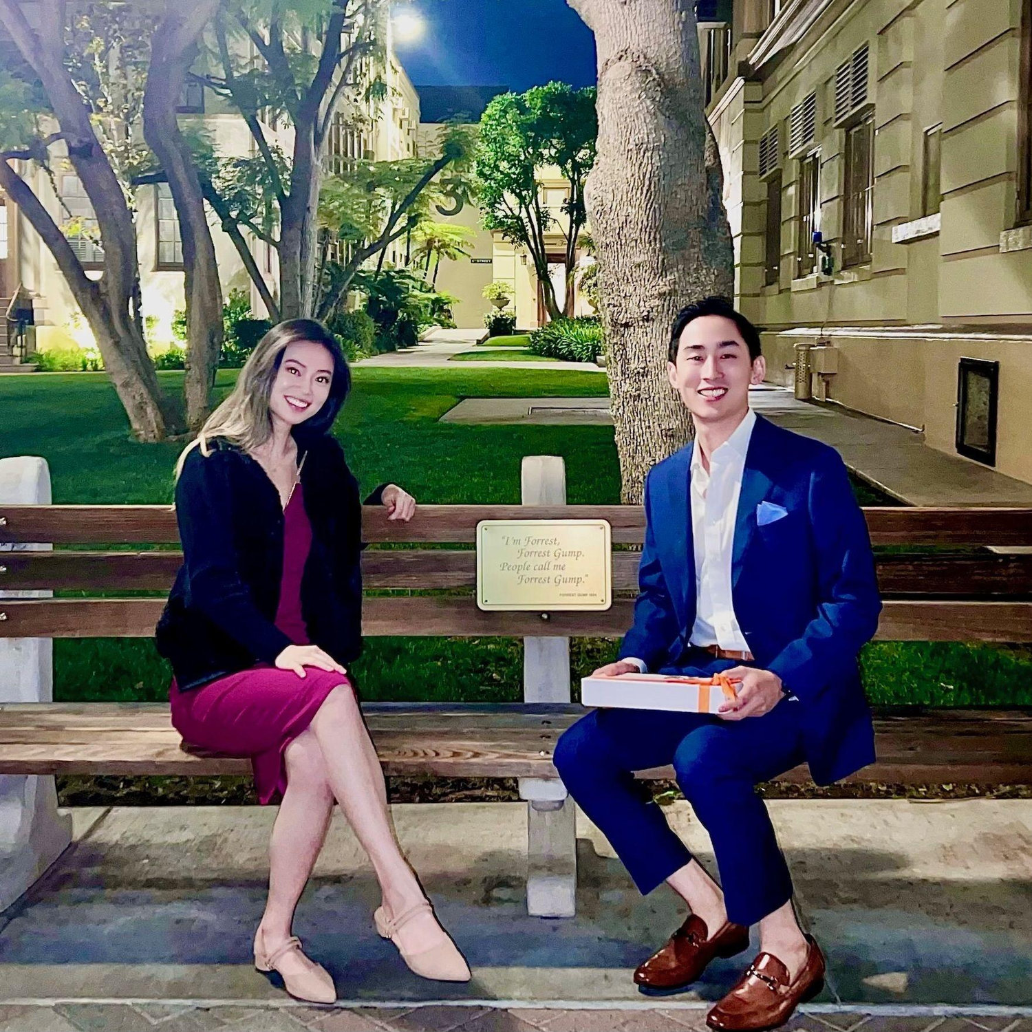 Forrest Gump Bench, Paramount Studios