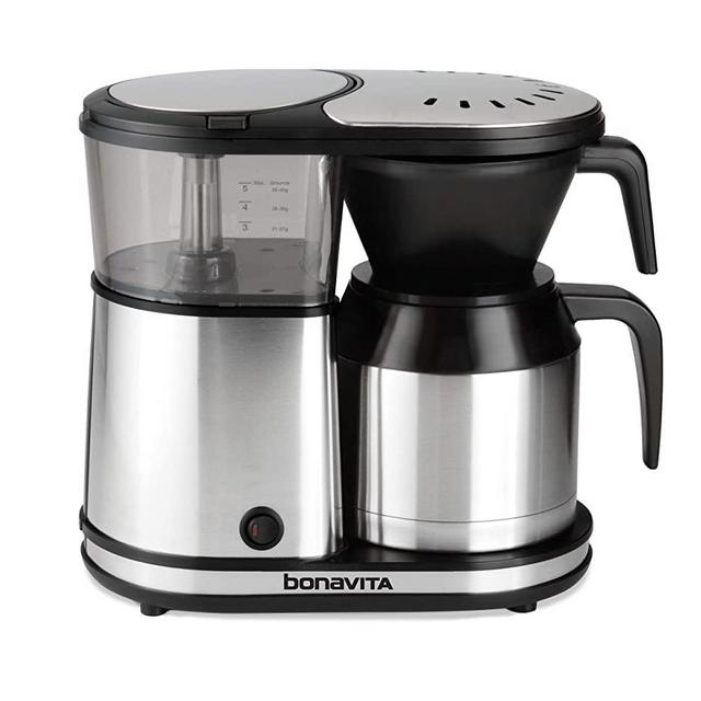 Bonavita 5-Cup One-Touch Coffee Maker Featuring Thermal Carafe, BV1500TS