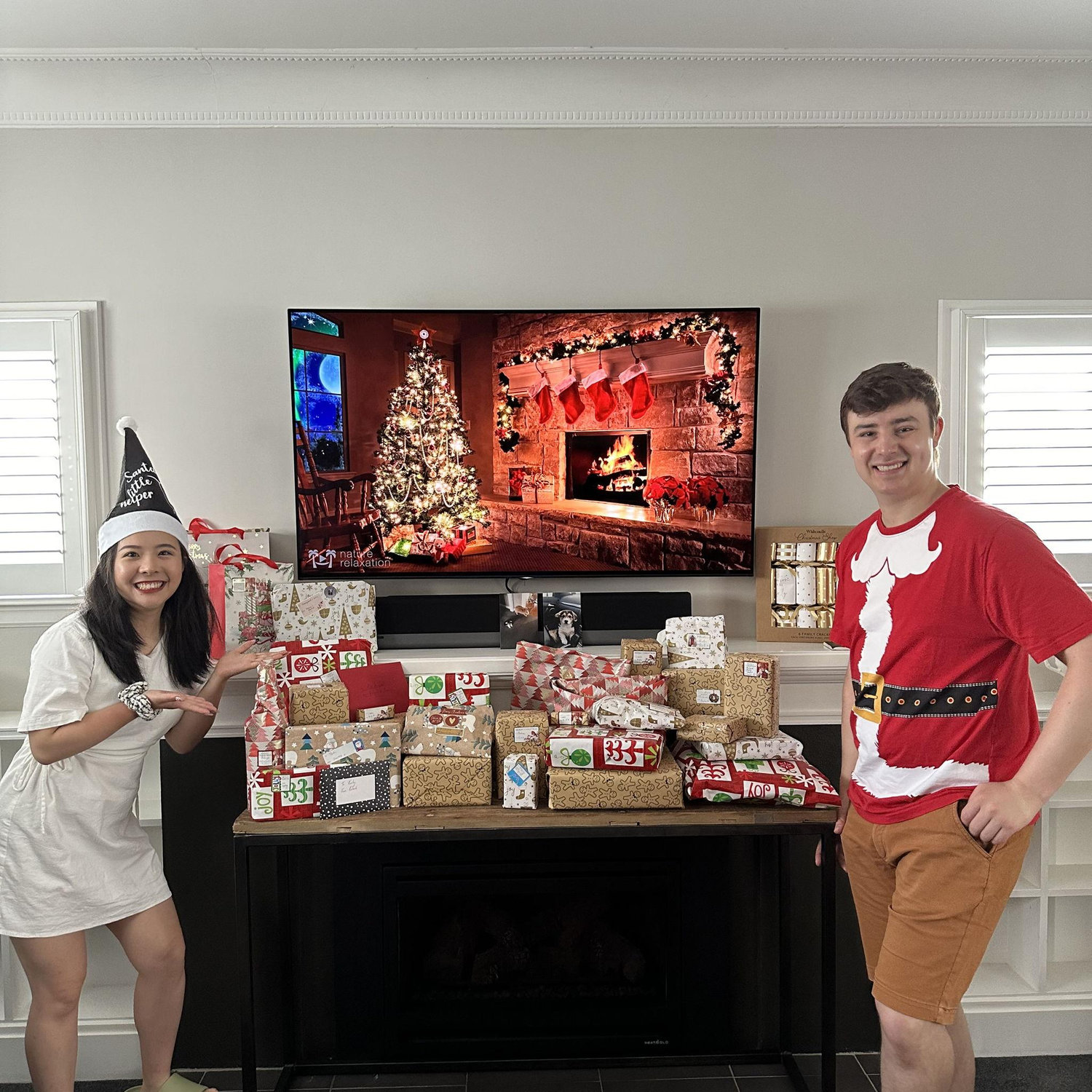 December 2023, Havelock North - Lucia's third Christmas with the Russell family! All those presents better be for Andrew!