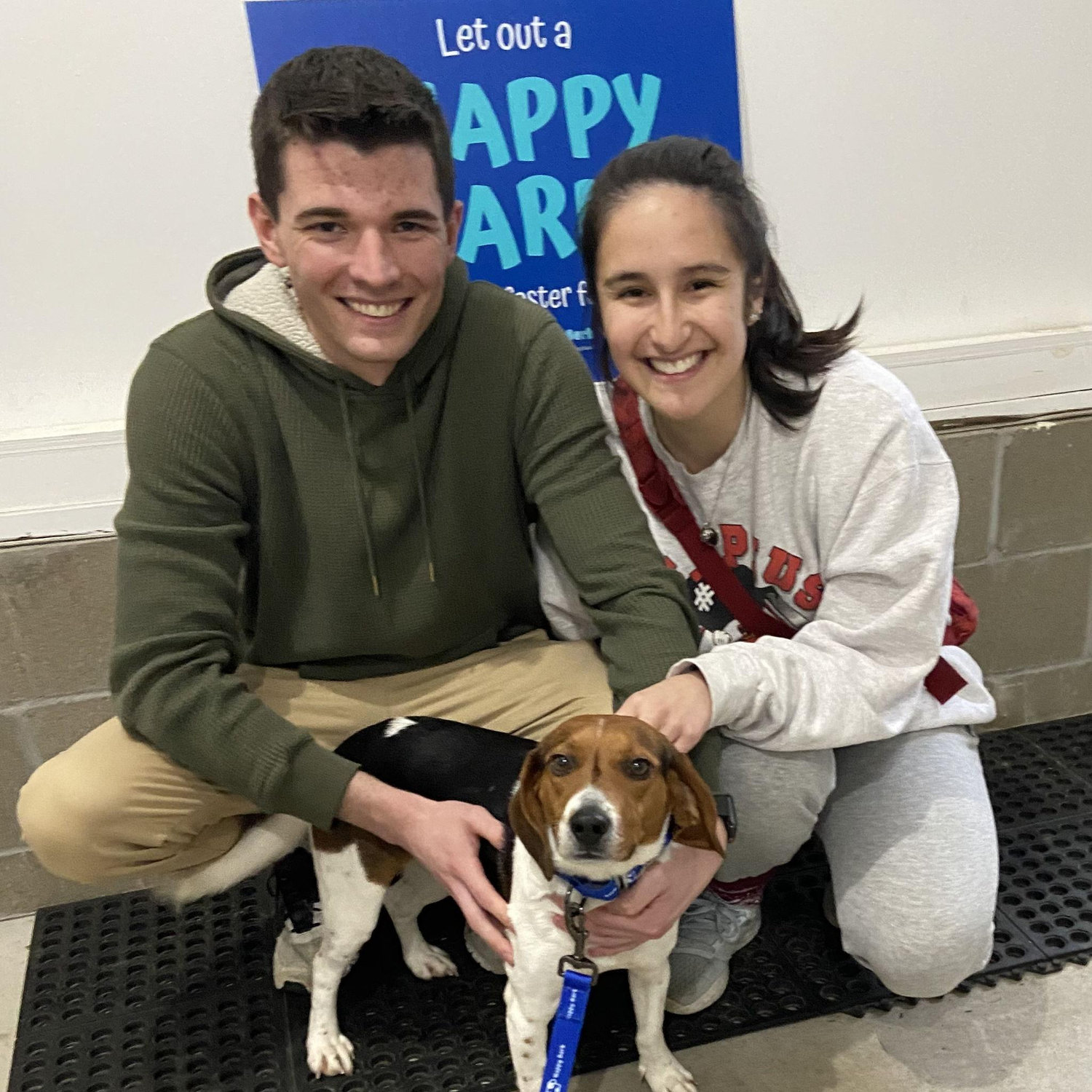 Our first dog!
