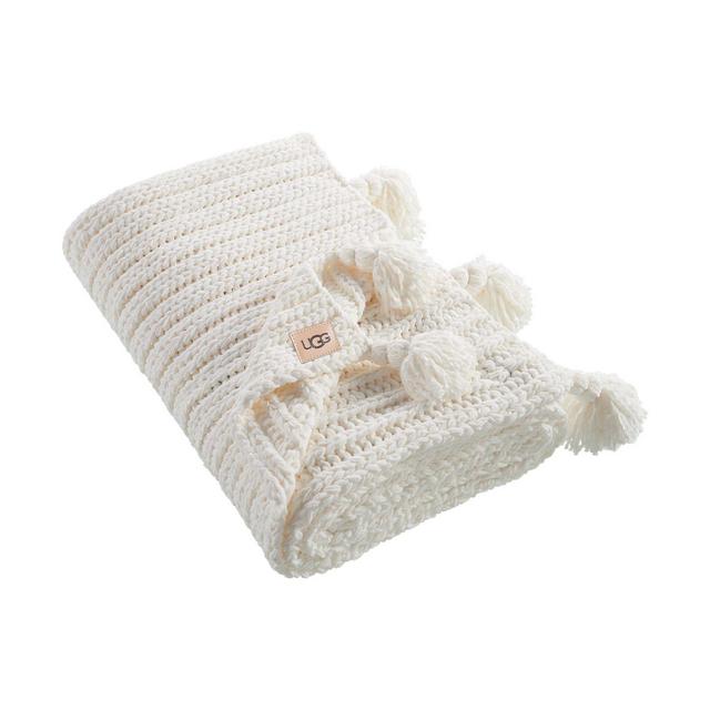 UGG® Rhodes Throw Blanket in Snow