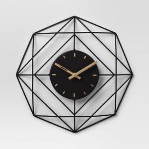 Decorative clock - Black - Project 62™