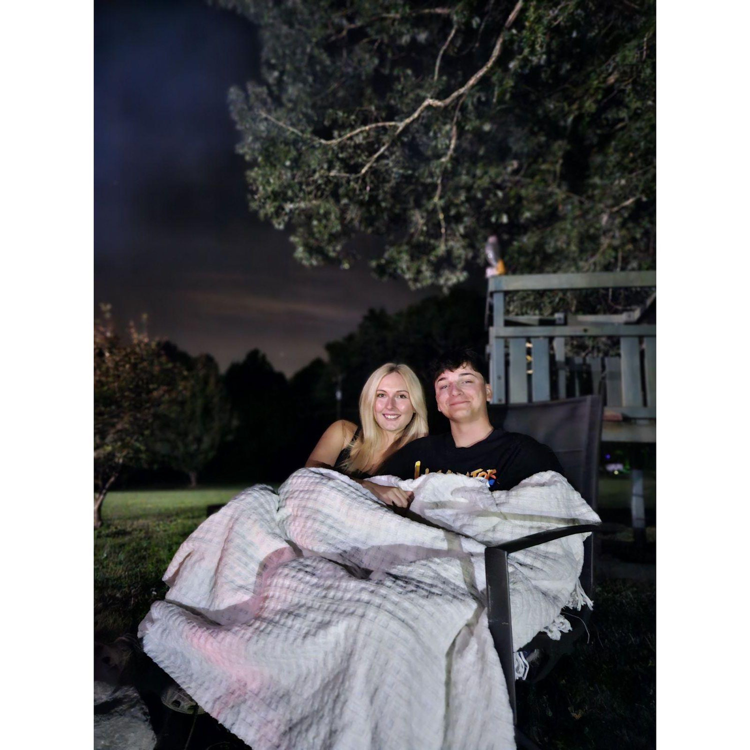 First bonfire