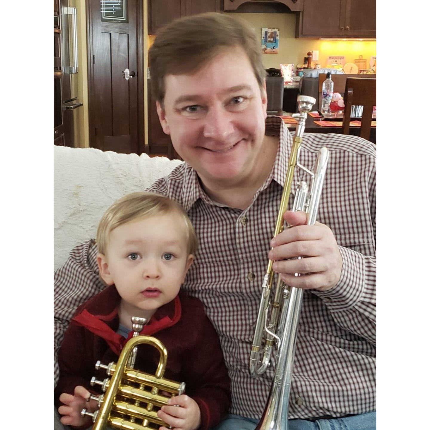 Trumpet time!