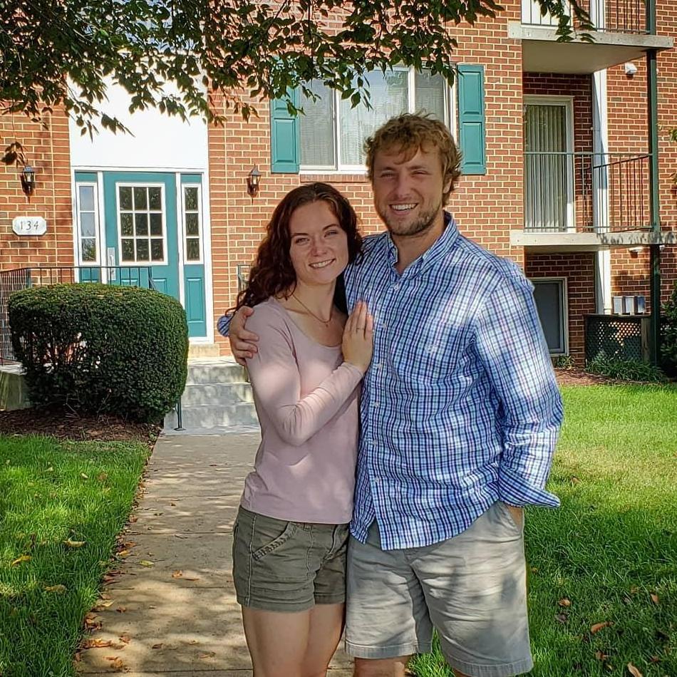 First apartment together, Leesburg, VA, 2019