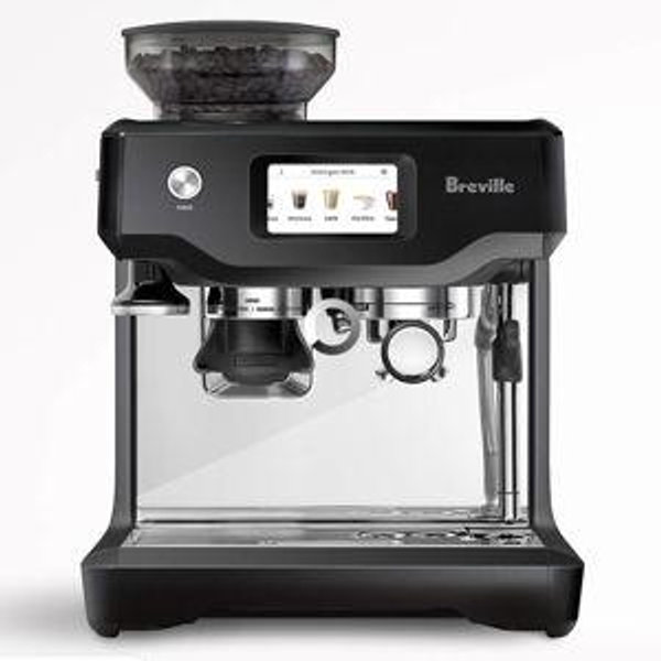 Breville Barista Touch Brushed Stainless Steel Espresso Machine with Steam Wand + Reviews | Crate & Barrel