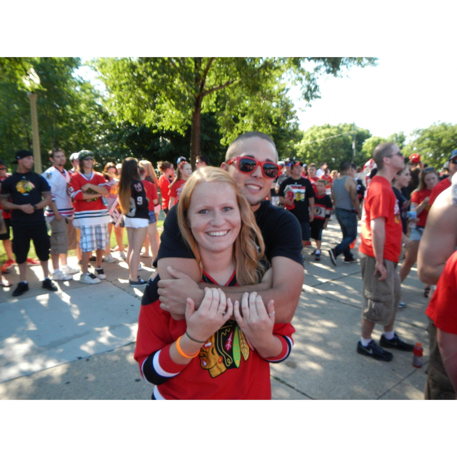 Blackhawks Parade!