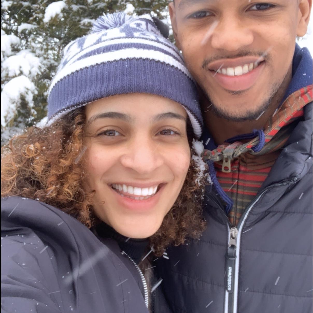 Raymani’s first snow!