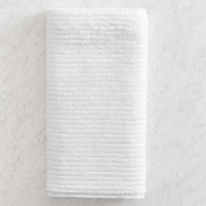 Classic Ribbed Organic Bath Towel