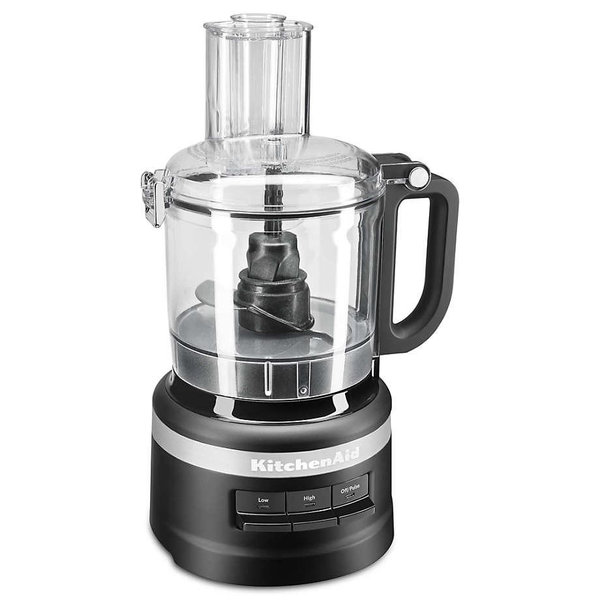 KitchenAid Matte Black 7-Cup Food Processor