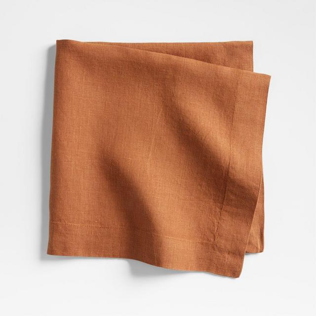 Marin Almond Brown European Flax ®-Certified Linen Napkin