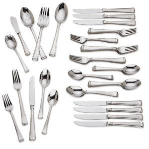 Column 45-Piece Flatware Set