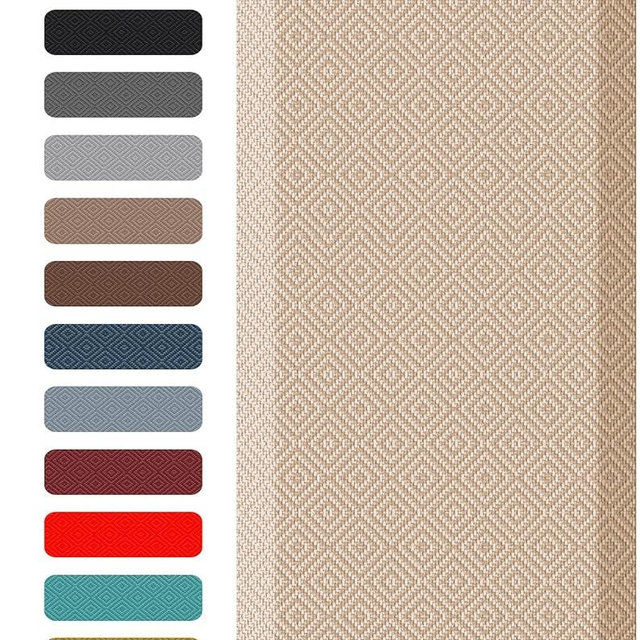 Ophanie Kitchen Mats for Floor, 3/4 inch Thick, 17x24 Anti Fatigue Cushioned Mat, Kitchen Rugs, Waterproof, Comfort Ergonomic Standing Mat for Office, Home, Sink, Beige Non-Slip Ridged Bottom