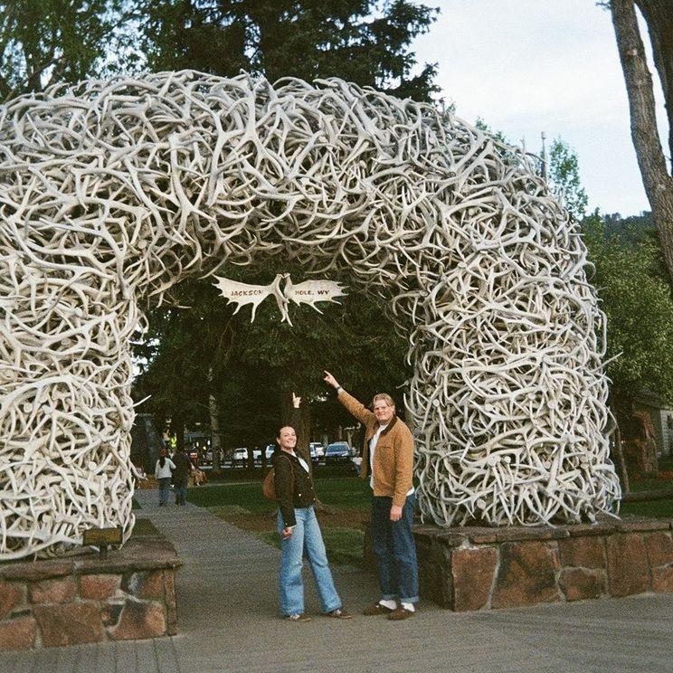 Antler Arches in Jackson Hole, WY