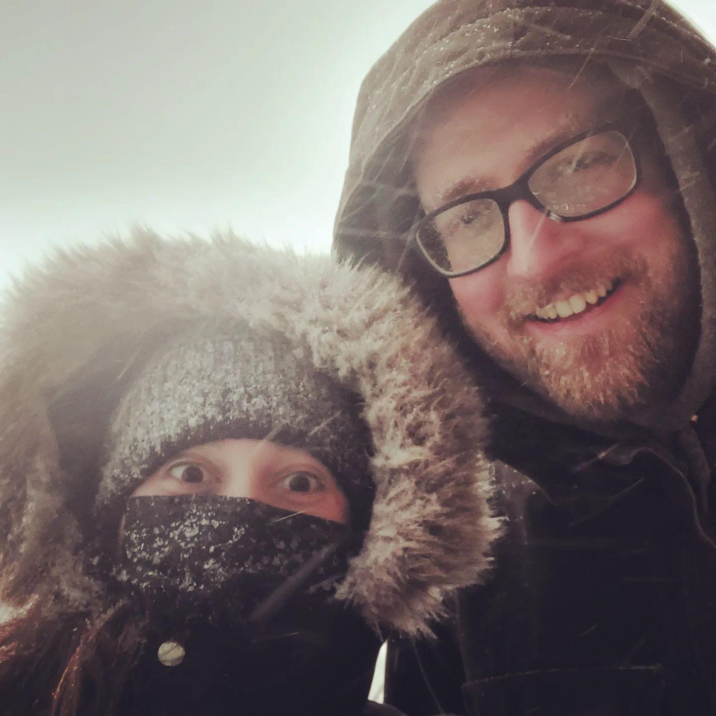 Cold Day in Boston