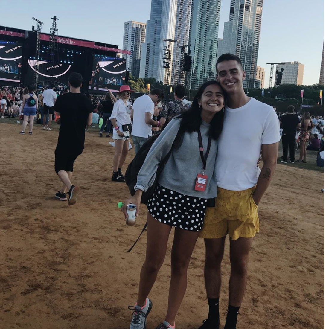 Grayson's first festival experience - Lollapalooza!