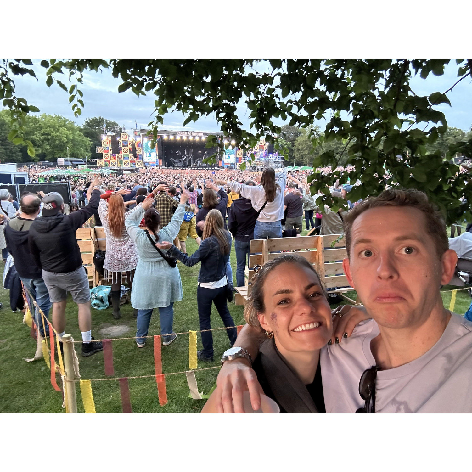 Music Festival where we saw Milky Chance and Querbeat