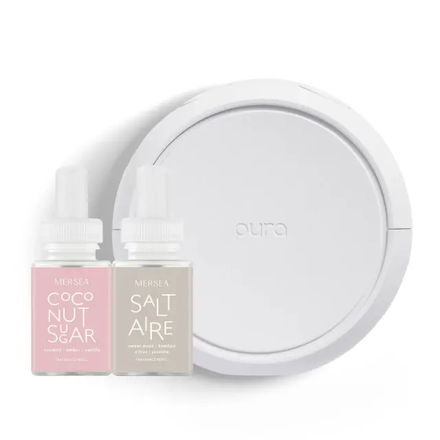 Pura Mersea Coconut Sugar and Saltaire Pura Home Starter Kit