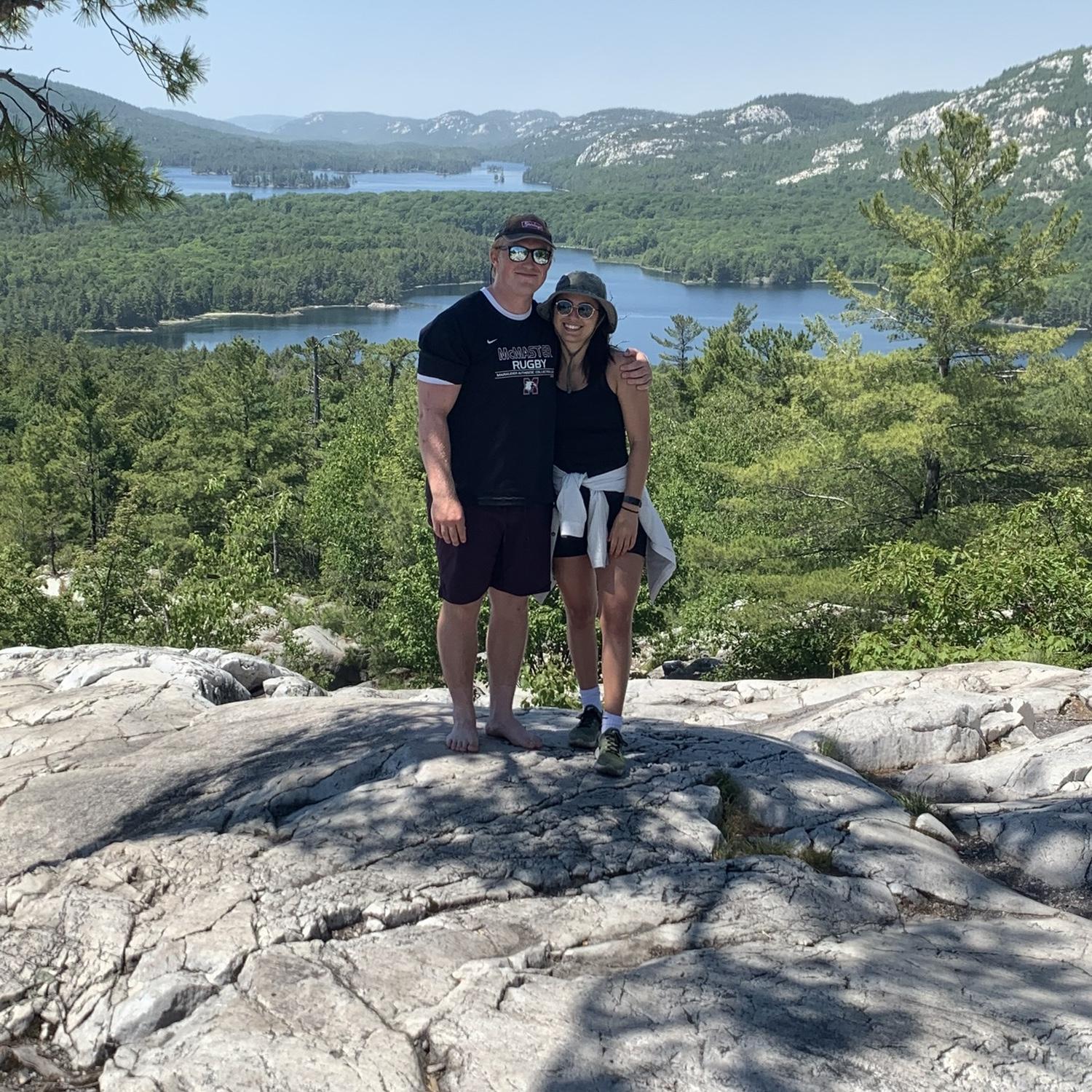 Hiking "The Crack" in Killarney Provincial Park, 2020