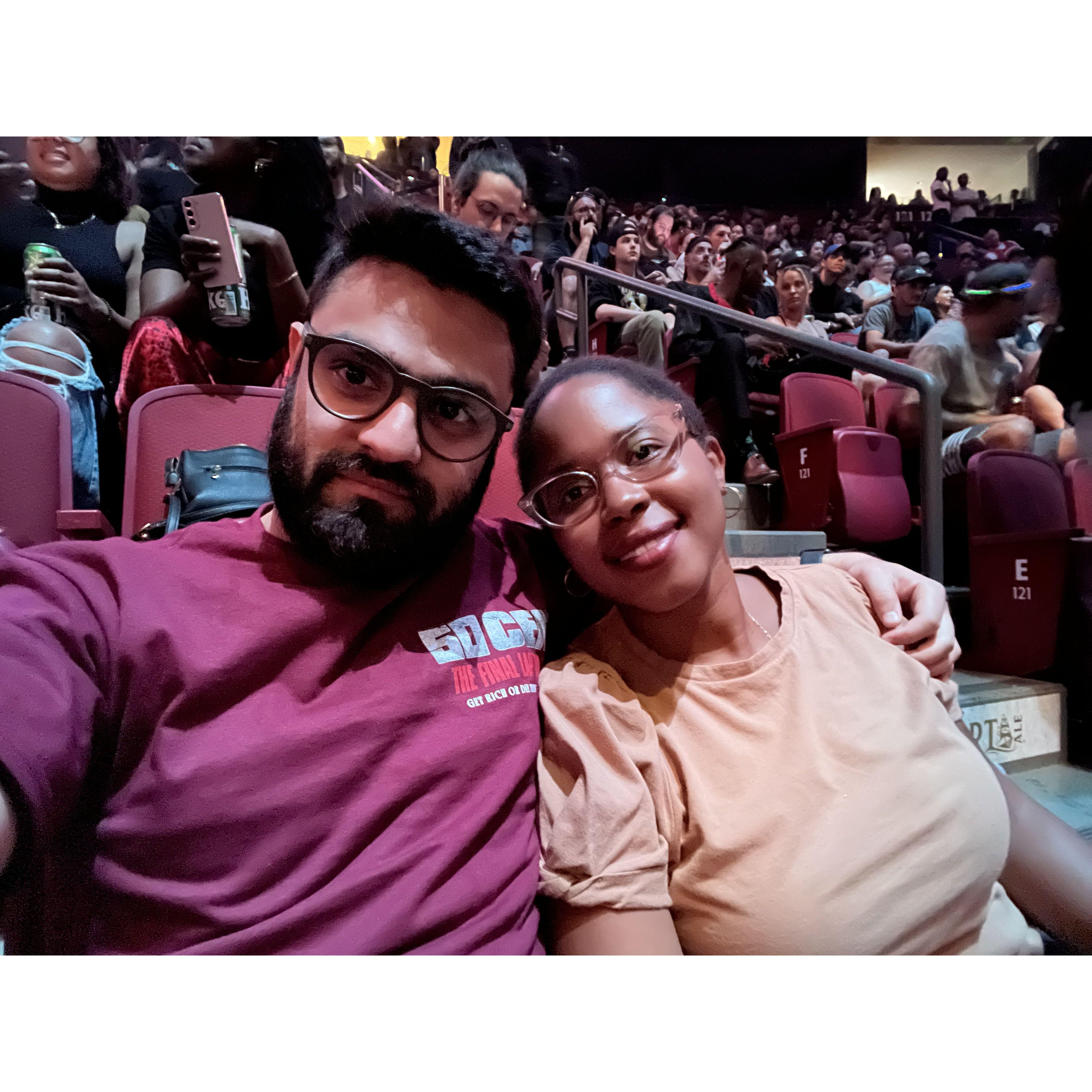 First concert.... 50 Cent!