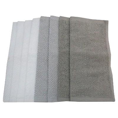 Washcloth Set Washcloth Set White/Gray - Pillowfort™