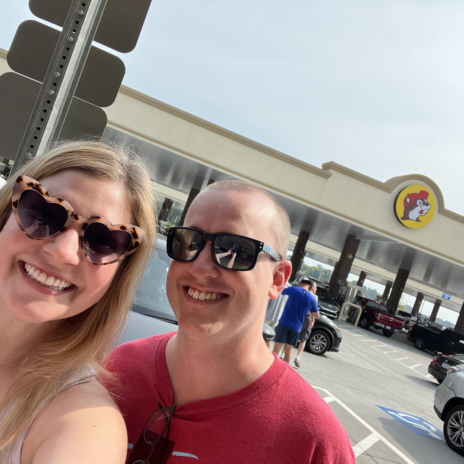 His first time at Buccee’s