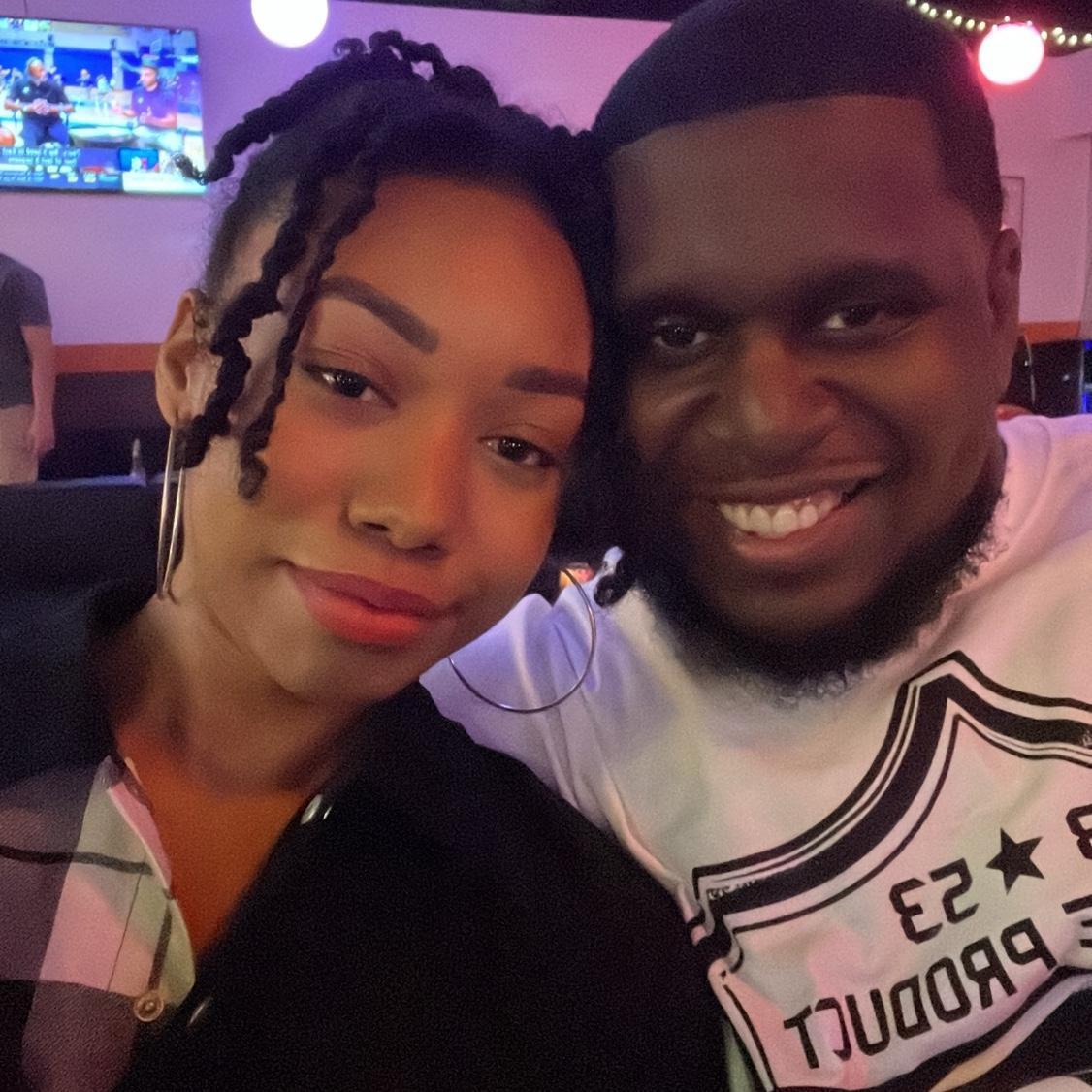 Our first date.