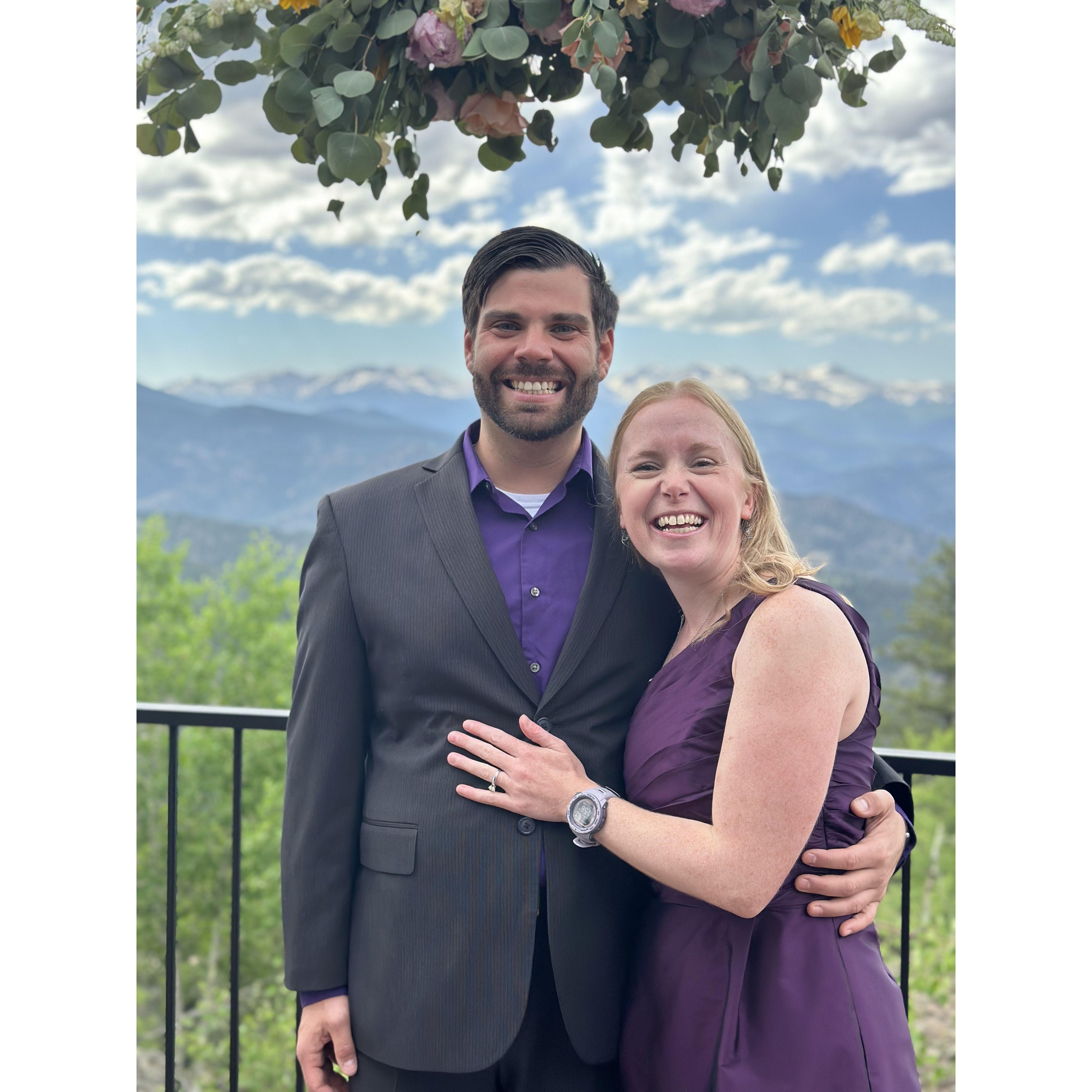 Sharing in the love of Alex and Jake for there wedding