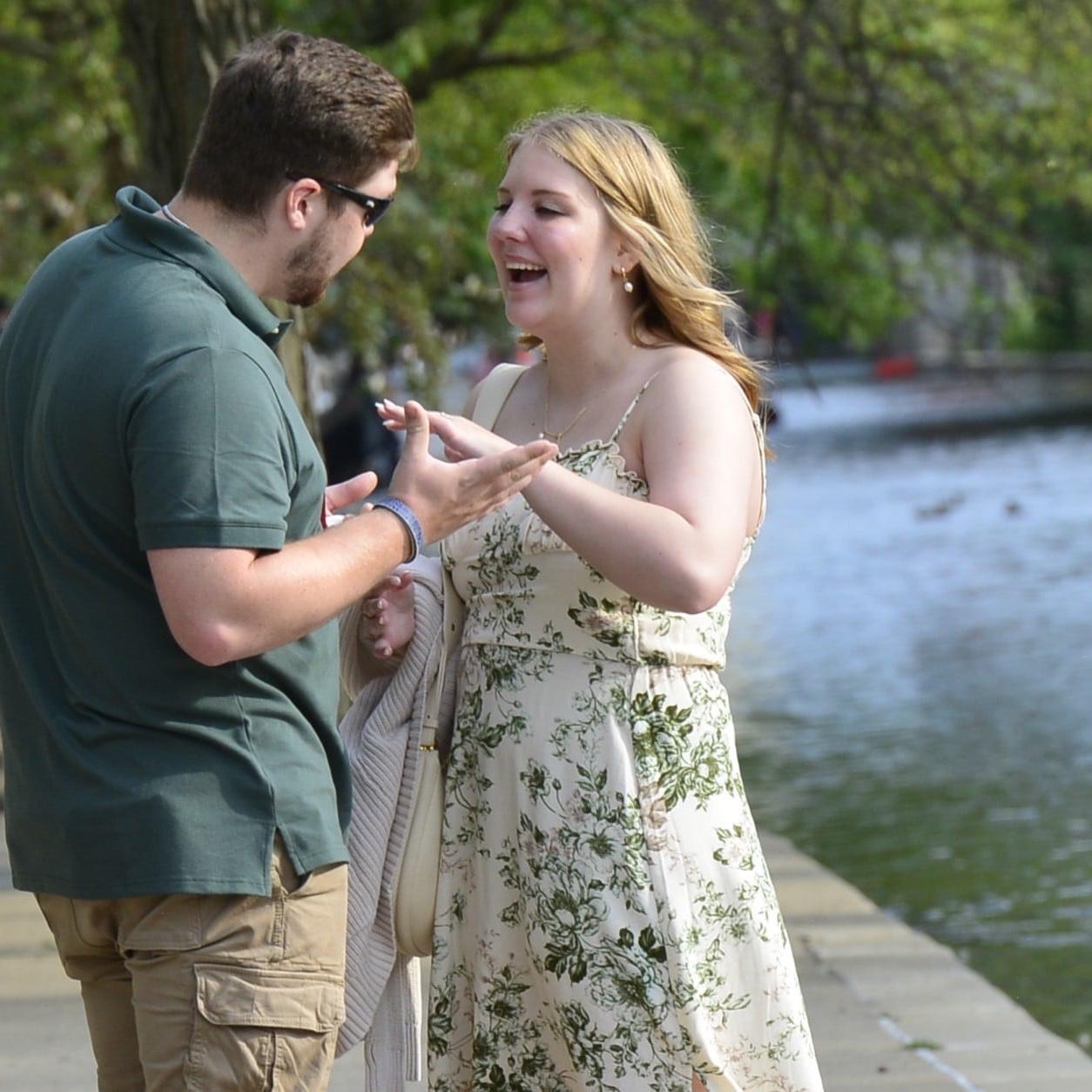 When Lynn proposed!!