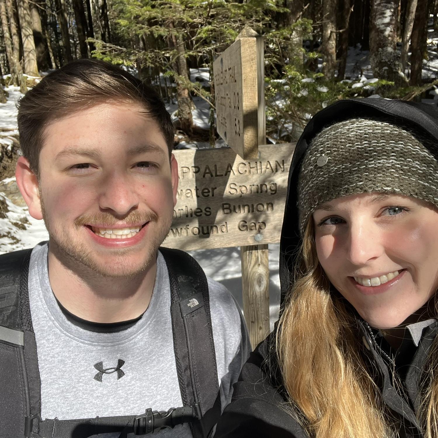 My forever adventurer helps me cross off my bucket list for Appalachian trail hikes
