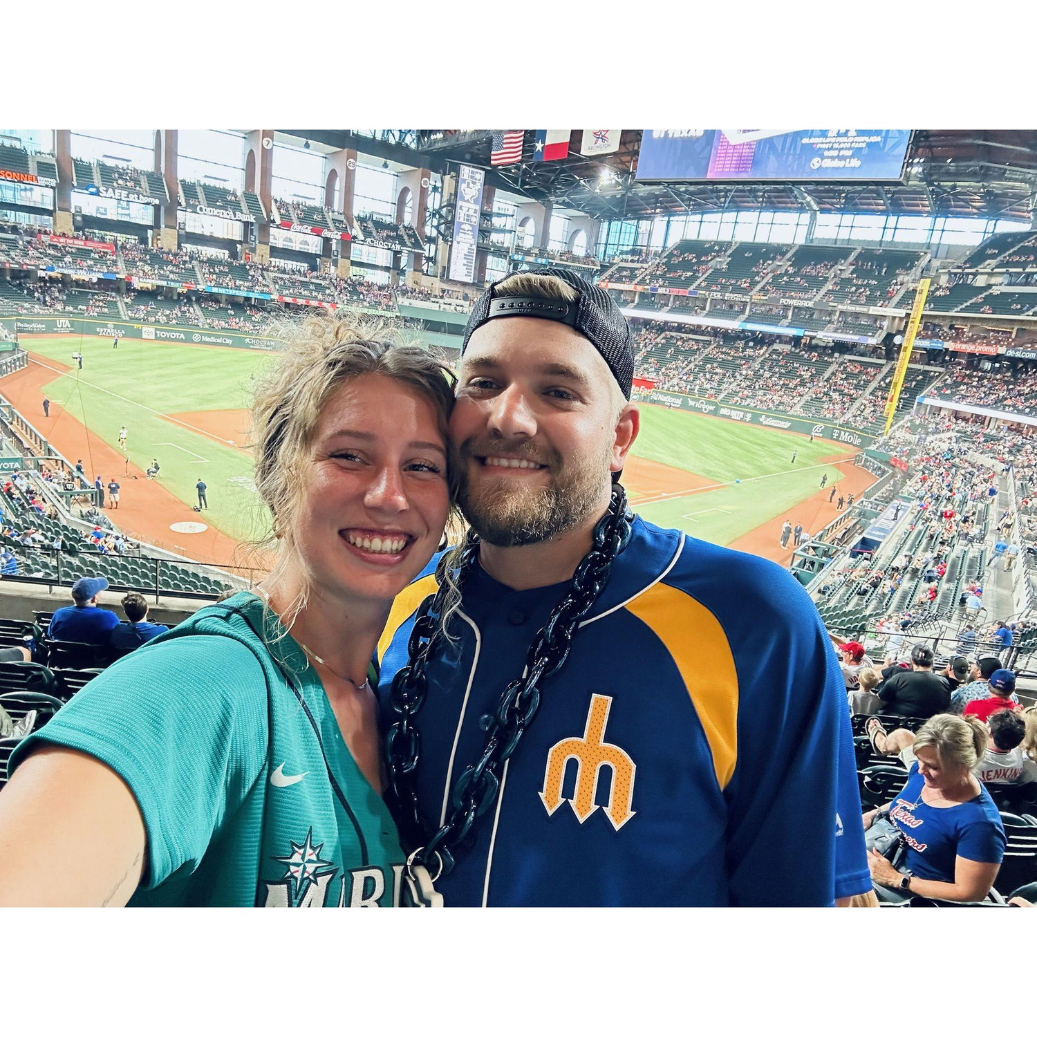 Told you, she loves the Mariners