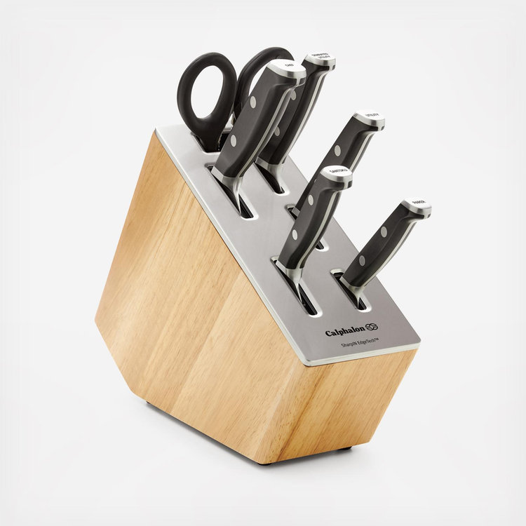 Calphalon, Premier 7-Piece Knife Set with SharpIN EdgeTech | Zola
