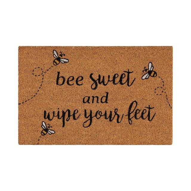 Nourison Casa Bella Doormat Be sweet and wipe your feet 18"x28"