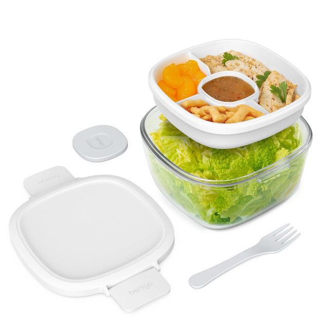 Bentgo Glass Leak Proof Salad Container