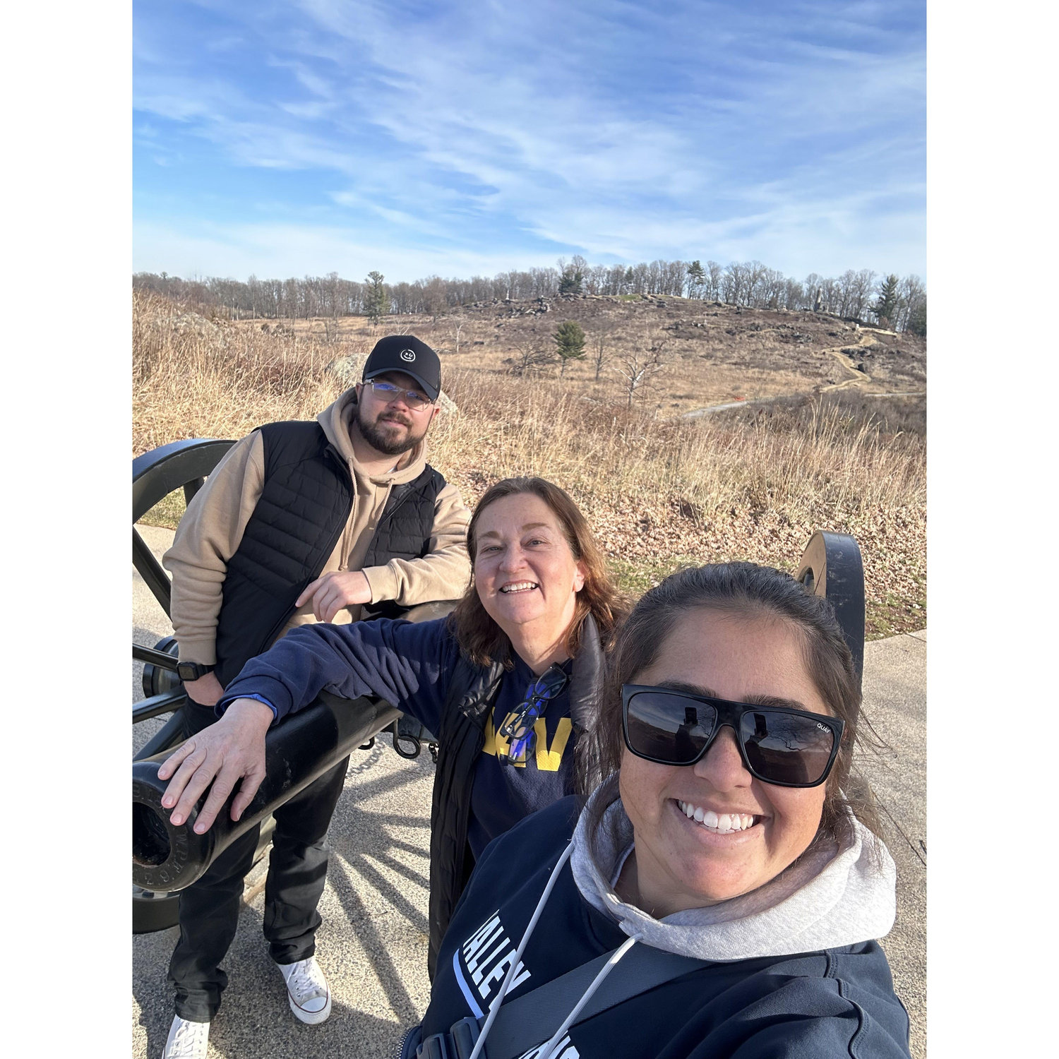 Gettysburg with Sue