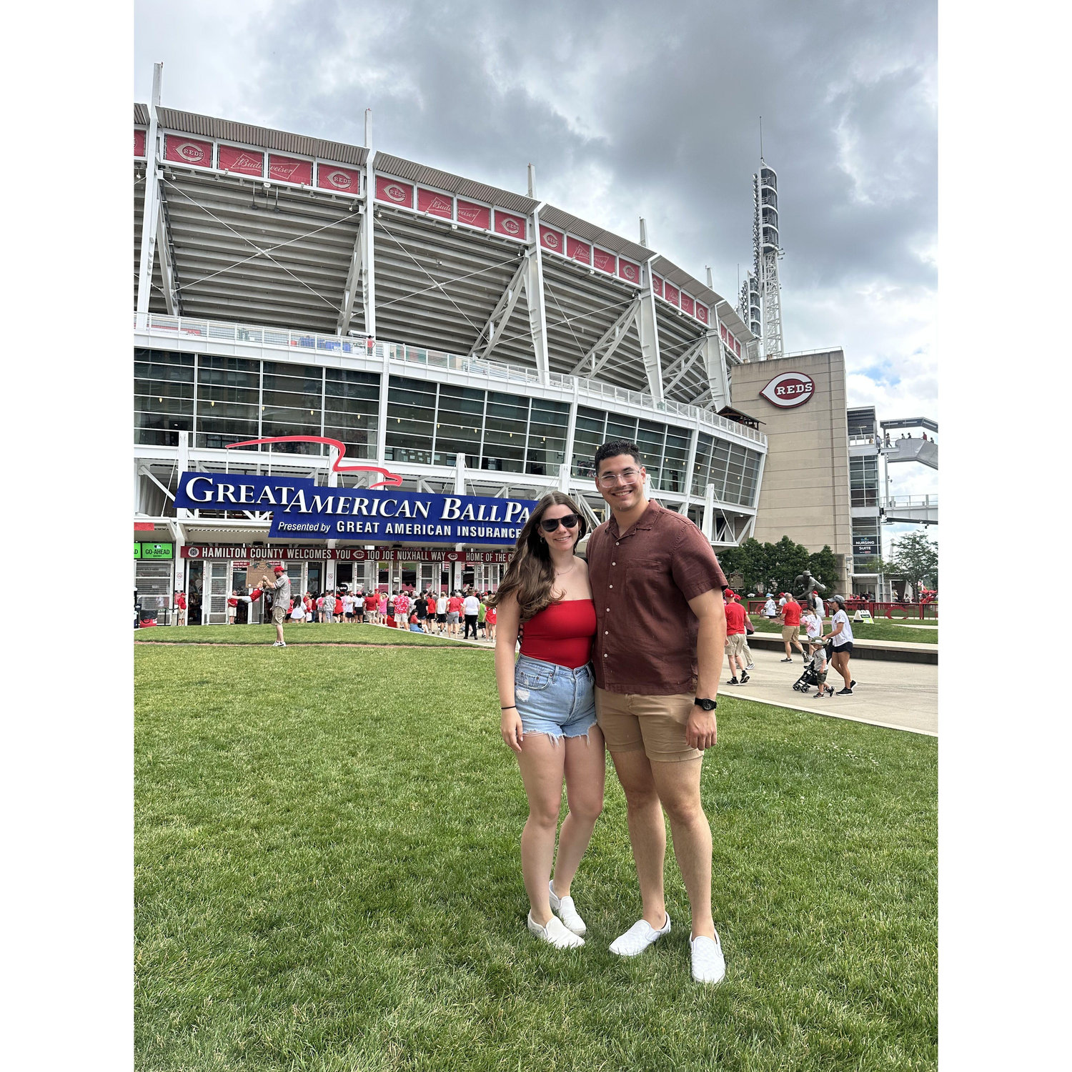 Cincinnati Reds game in Ohio