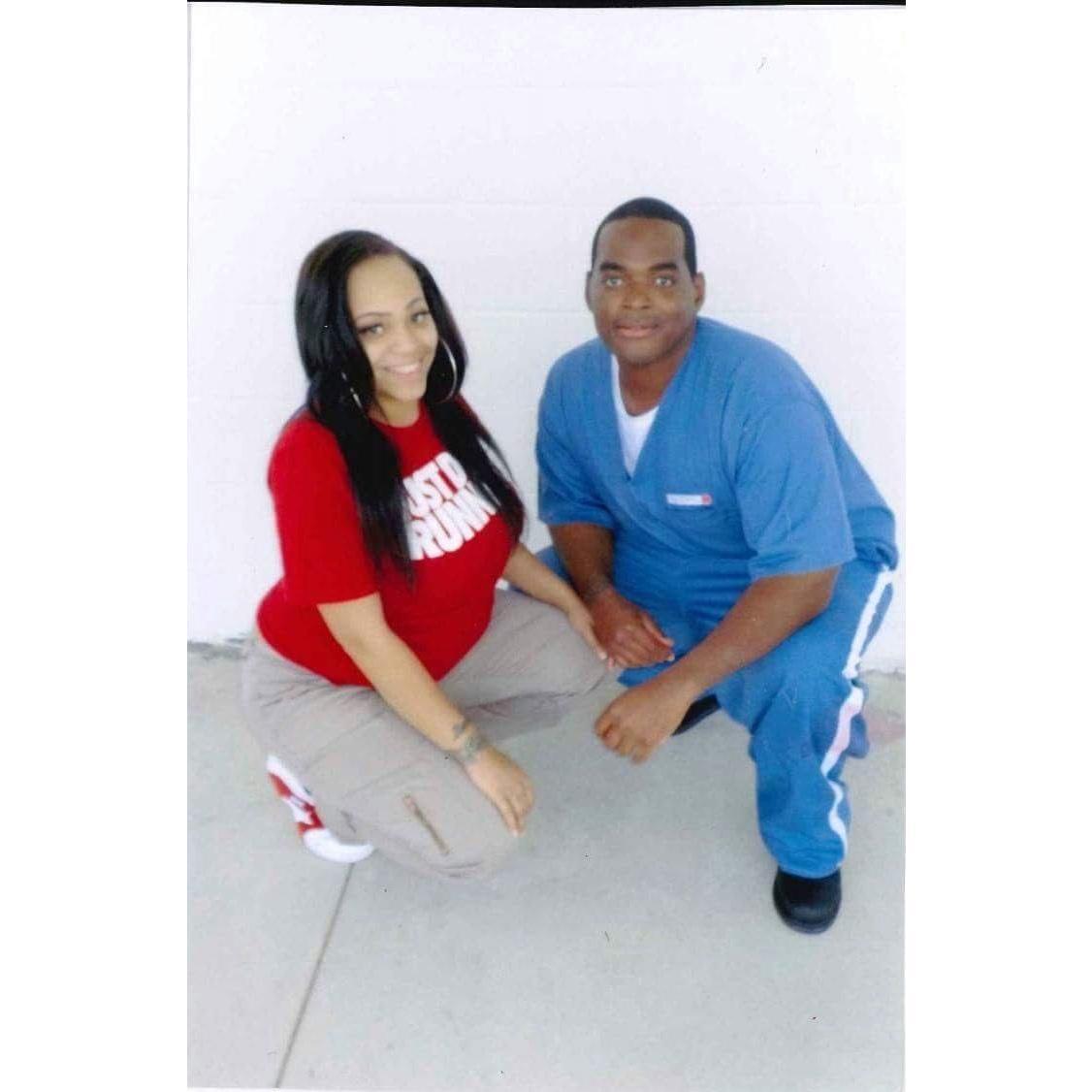 Chillin' at the prison with my brother.. can't wait til they "free Jody".