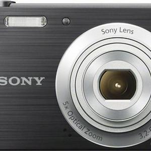 Sony - DSC-W800 20.1-Megapixel Digital Camera - Black
