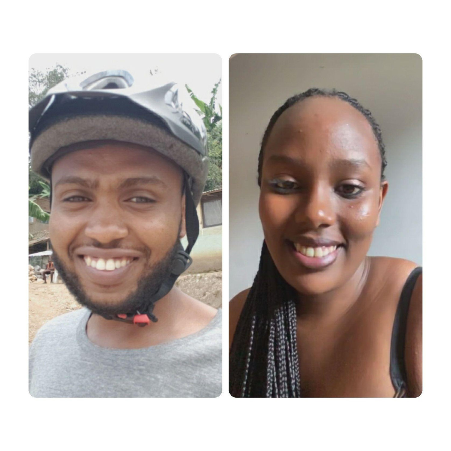 Even in our long distance relationship we found ways to take selfies