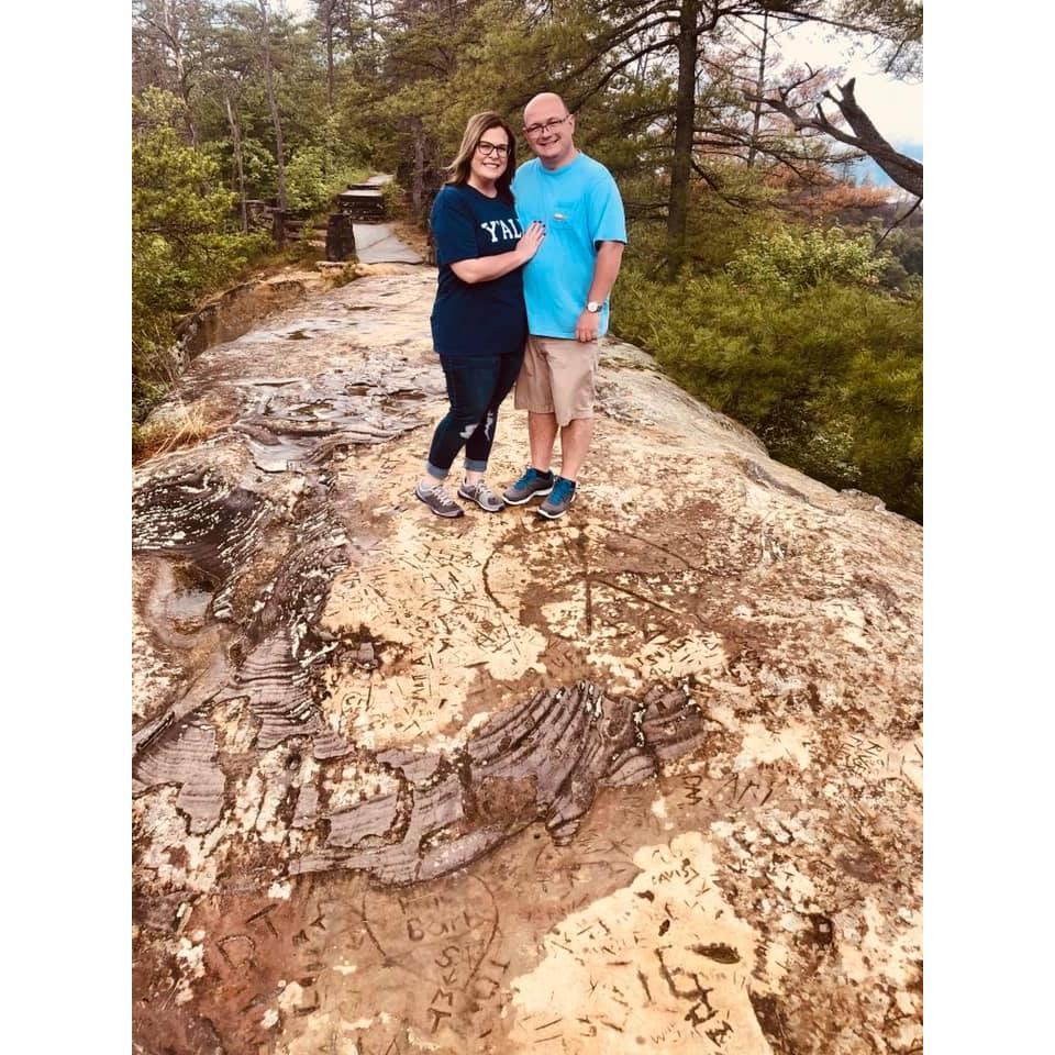 Hiking at Red River Gorge June 14, 2020