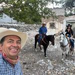 Horseback riding with Miguel