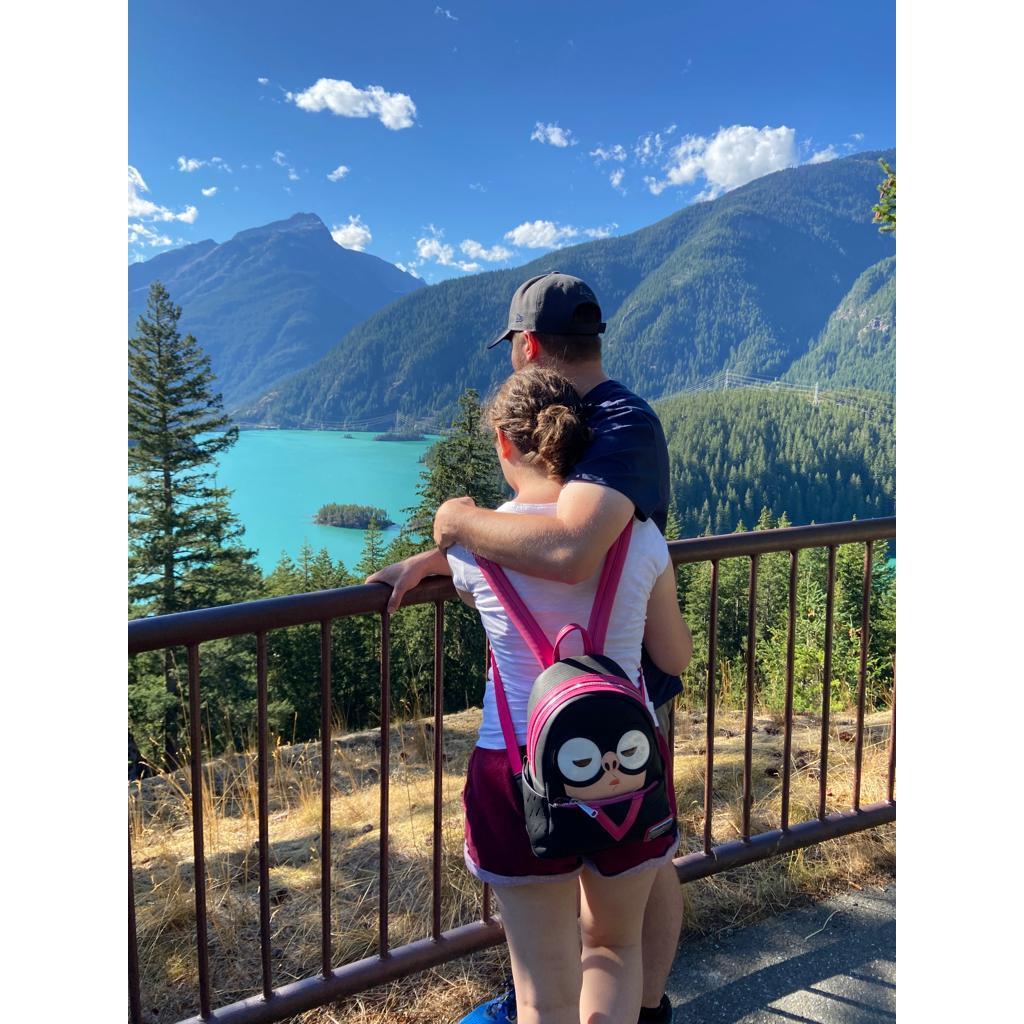 Enjoying the view in Cascades National Park 2022
