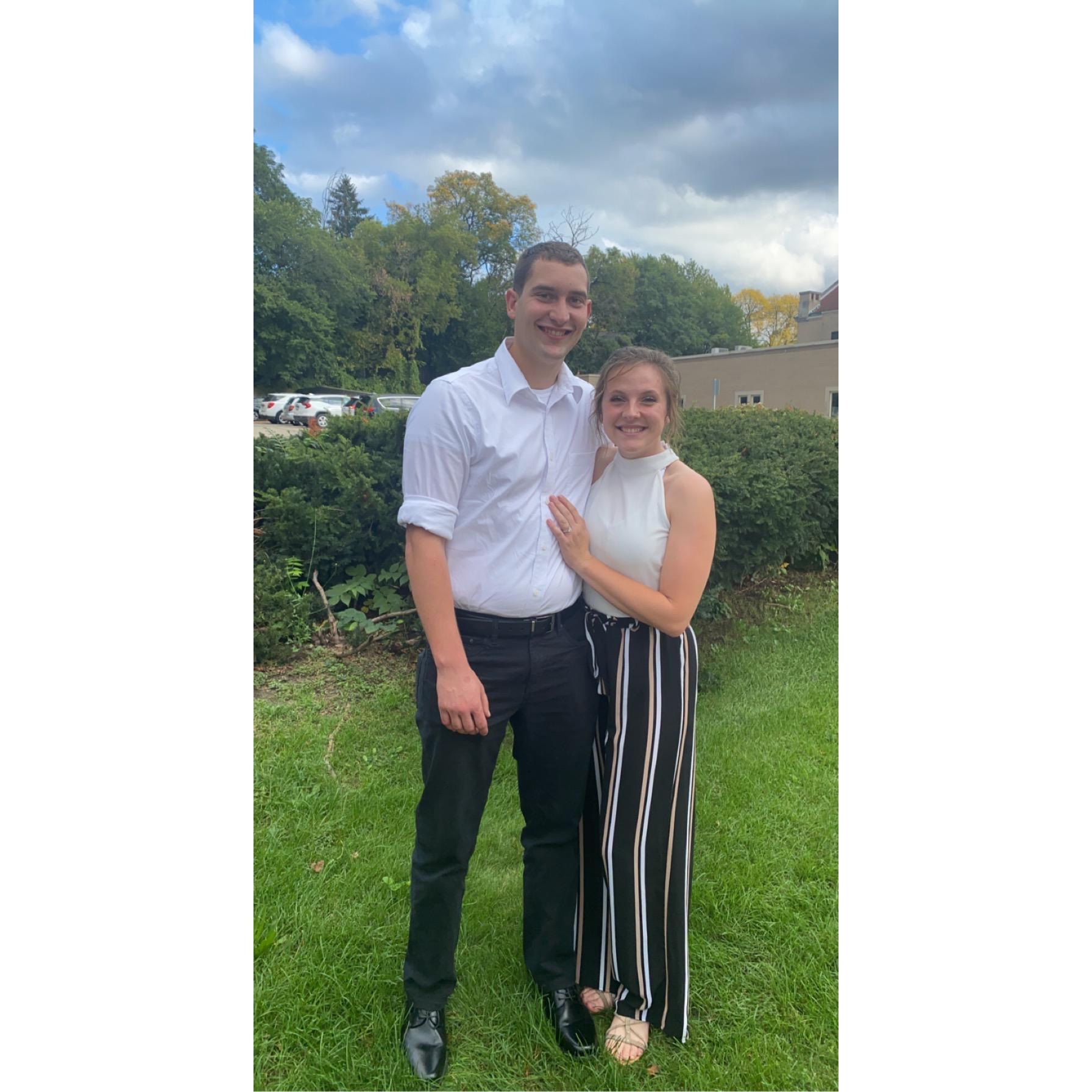 One of the many weddings we have been to together, 2021