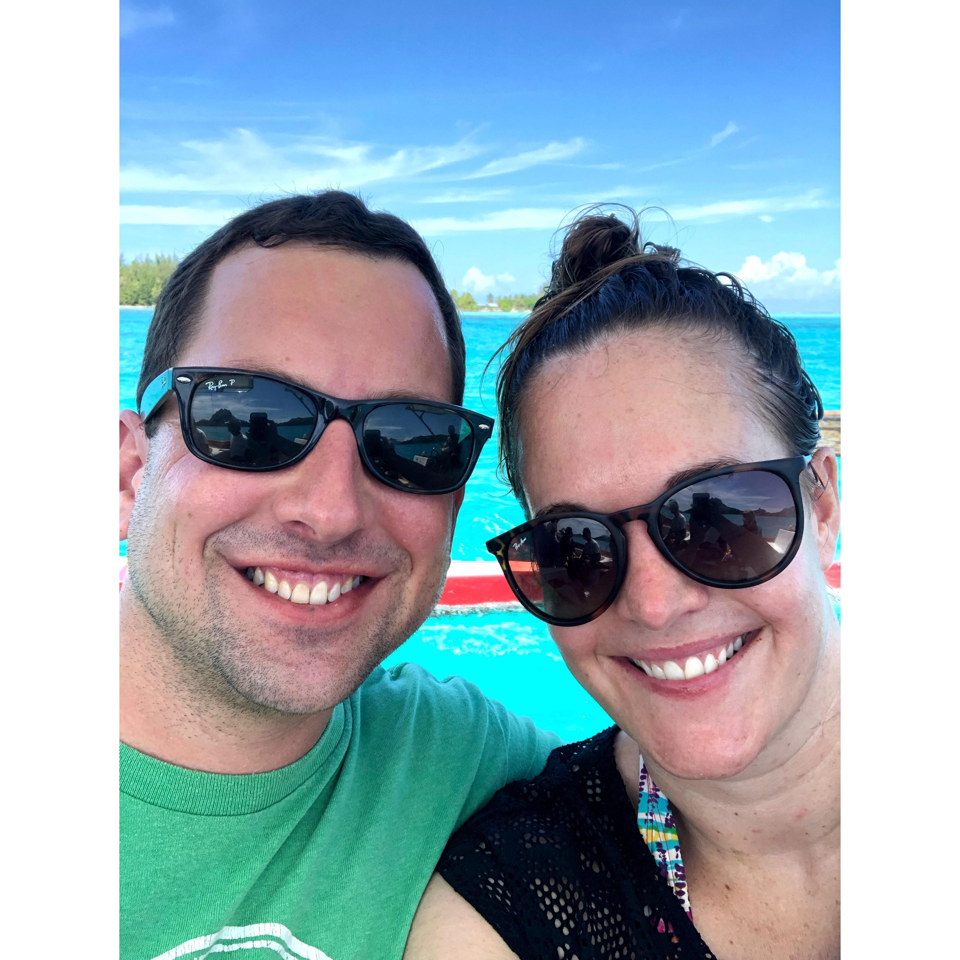 Enjoying the ocean