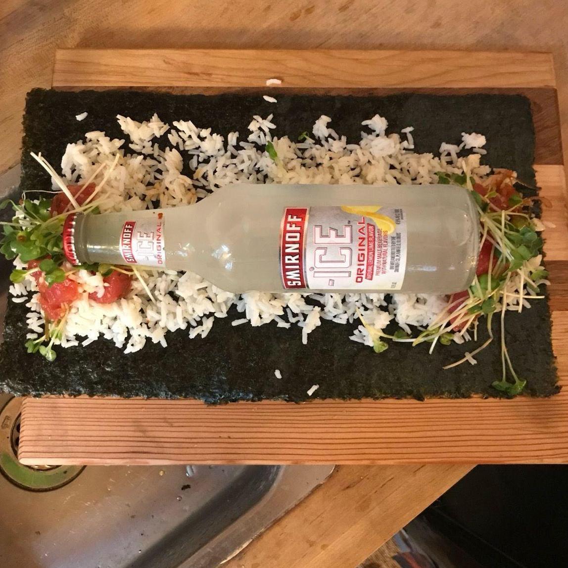 After asking Mariam to be his girlfriend, he Ice'd her with a fake sushi burrito. To this day it remains one of the greatest Icings of all time.