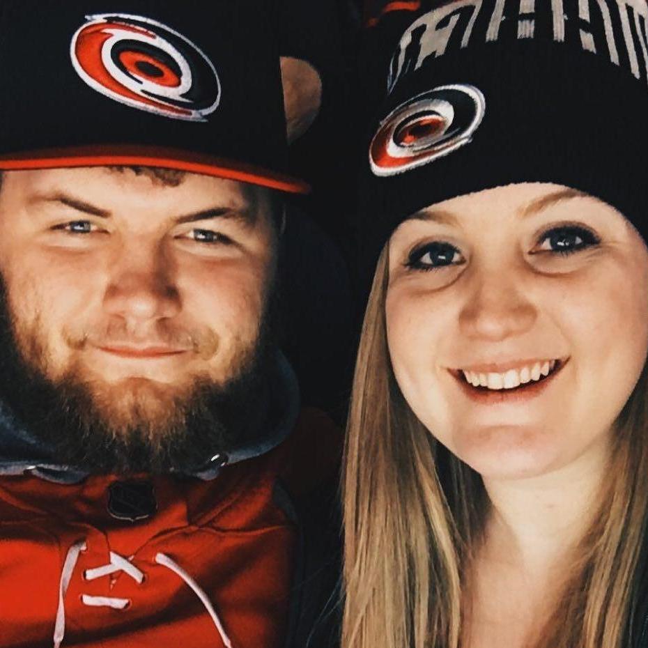 Our first Canes game together.